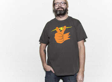T-shirt - Askgrå